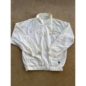 Vintage Starbus Dupont White Windbreaker Jacket N3